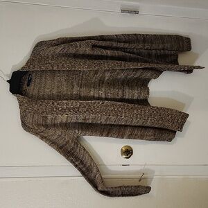 Basic Editions Tan Cardigan